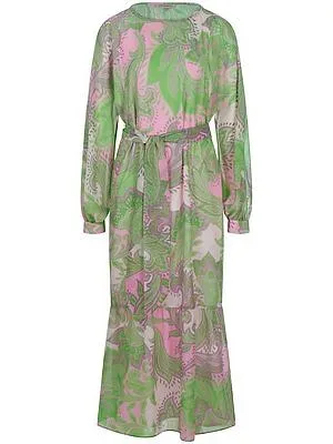 Kleid U-Boot-Ausschnitt Uta Raasch multicolor