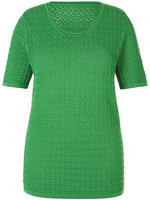 Rundhals-Pullover Anna Aura grün