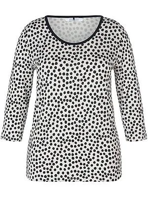 Rundhals-Shirt 3/4-Arm Anna Aura weiss