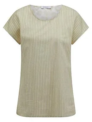 Ärmellose Bluse Peter Hahn beige