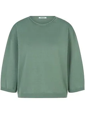 Rundhals-Pullover aus 100% SUPIMA®-Baumwolle Peter Hahn grün