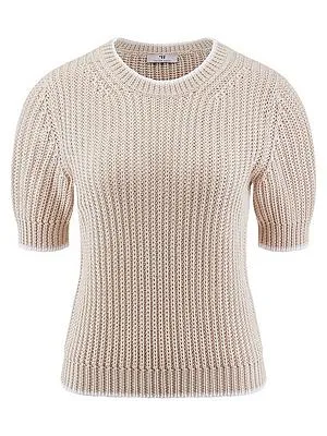 Rundhals-Pullover Peter Hahn beige