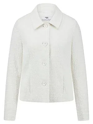 Blazer Peter Hahn weiss