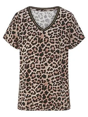 V-Shirt Emilia Lay beige