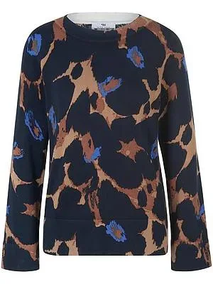 Rundhals-Pullover Peter Hahn multicolor