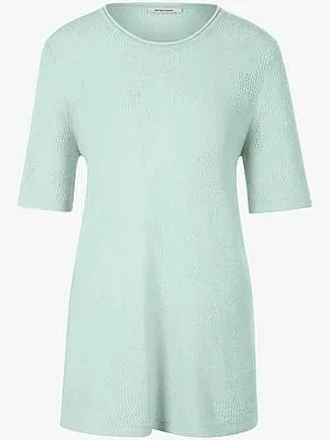 Rundhals-Pullover Peter Hahn blau