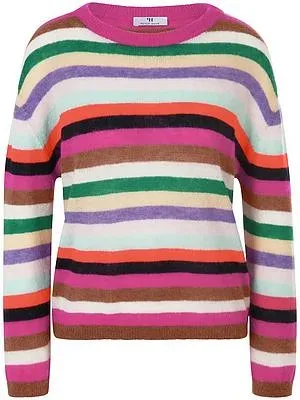 Rundhals-Pullover Peter Hahn multicolor