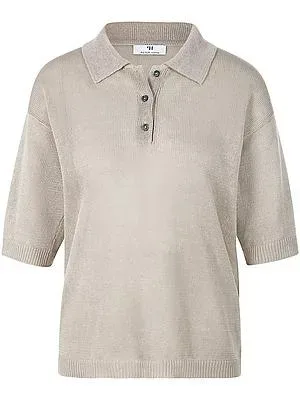 Polo-Pullover Peter Hahn beige