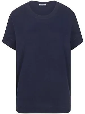 Rundhals-Pullover aus 100% SUPIMA®-Baumwolle Peter Hahn blau