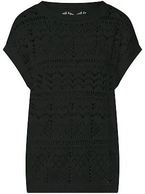 Rundhals-Pullover Peter Hahn schwarz