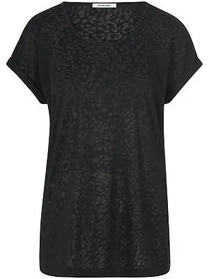 Rundhals-Shirt Peter Hahn schwarz