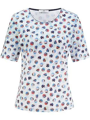 Rundhals-Shirt Peter Hahn weiss