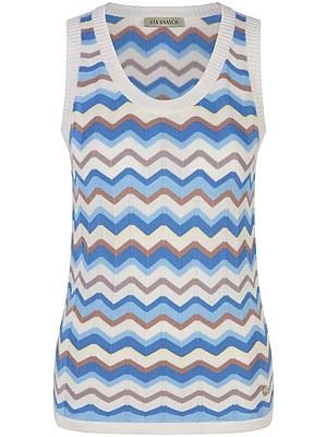 Top Rundhals-Ausschnitt Uta Raasch multicolor