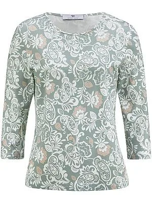 Rundhals-Shirt 3/4-Arm Peter Hahn grün
