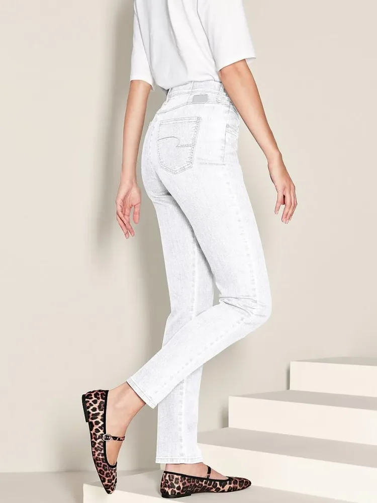Comfort Fit-Jeans Modell Caren Raphaela by Brax weiss