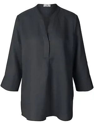 Bluse 3/4-Arm Peter Hahn schwarz
