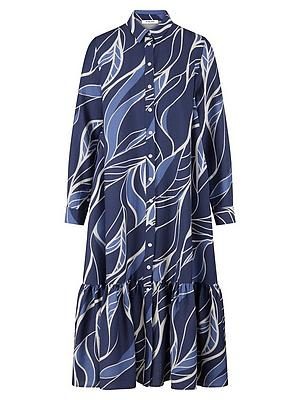 Kleid 3/4-Arm Peter Hahn blau