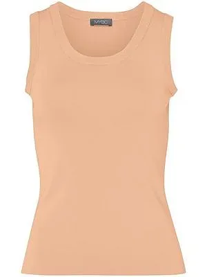 Stricktop Rundhals-Ausschnitt MYBC orange