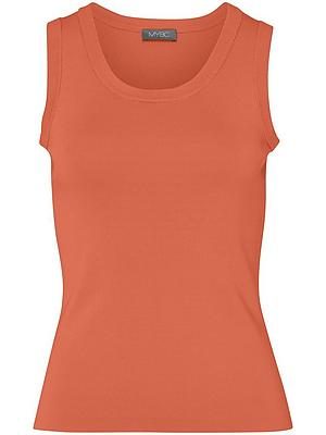 Stricktop Rundhals-Ausschnitt MYBC orange