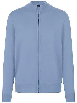 Strickjacke Peter Hahn blau