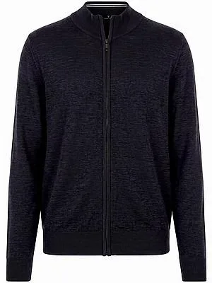 Strickjacke Peter Hahn blau