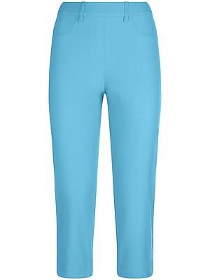 Capri-Hose Passform Sylvia Peter Hahn blau