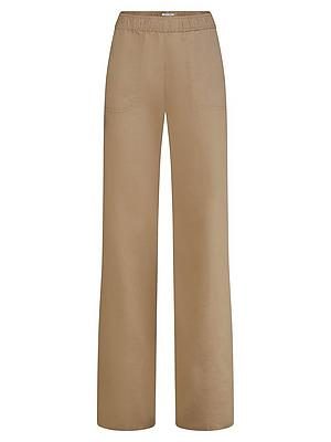 Schlupf-Hose aus 100% Leinen Peter Hahn braun