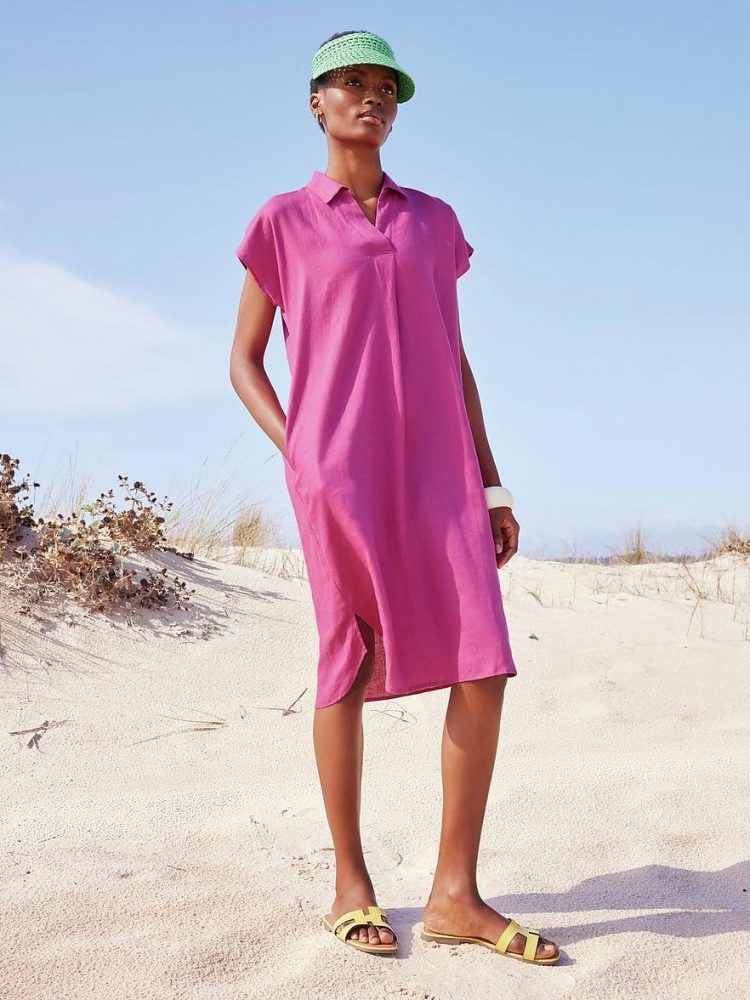 Kleid Peter Hahn pink