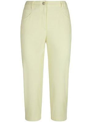 Comfort Fit Caprihose Peter Hahn gelb