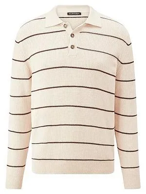 Polo-Pullover Louis Sayn beige