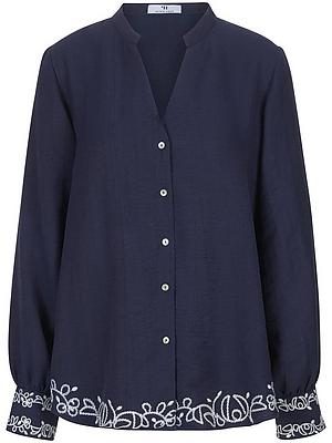 Bluse Peter Hahn blau