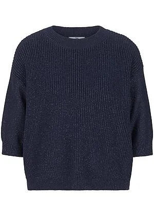 Pullover 3/4-Arm Peter Hahn blau