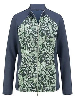Sweatjacke Peter Hahn blau
