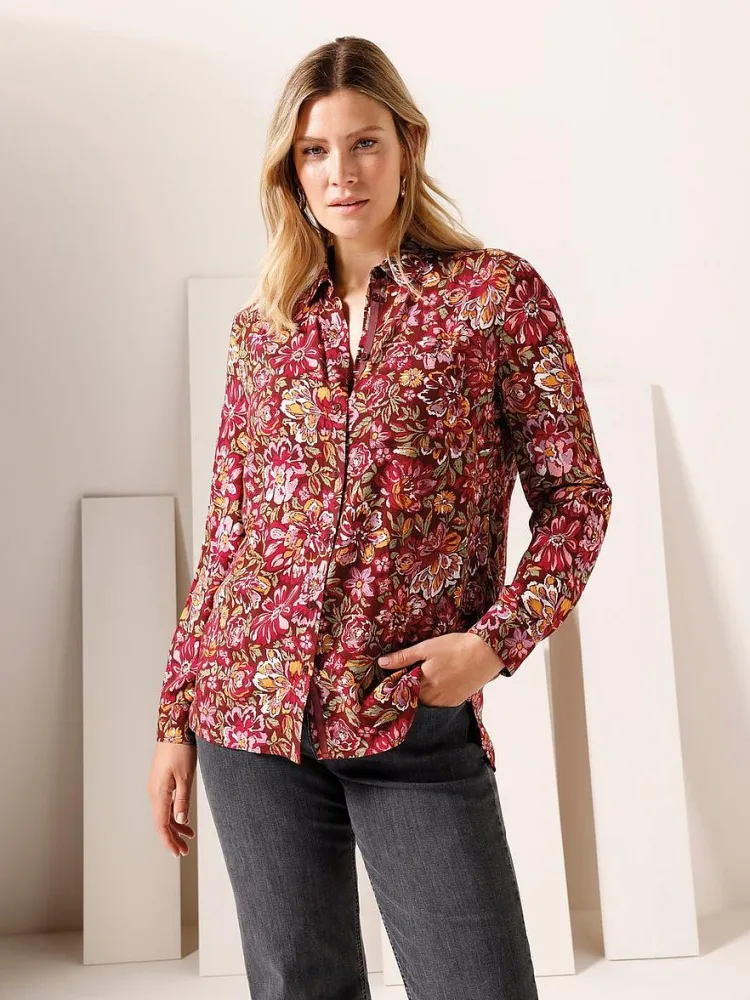 Bluse Anna Aura rot
