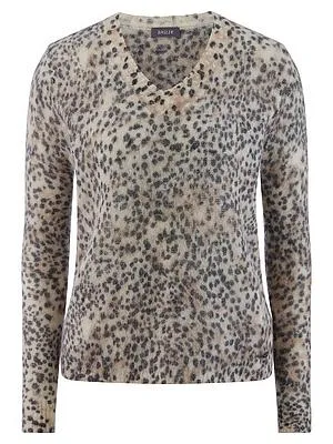 V-Alpaka-Pullover BASLER beige