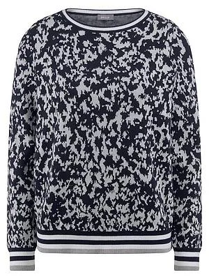 Strickpullover BASLER blau