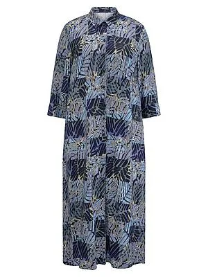 Hemdblusen-Kleid Emilia Lay blau