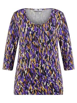 Rundhals-Shirt Emilia Lay lila