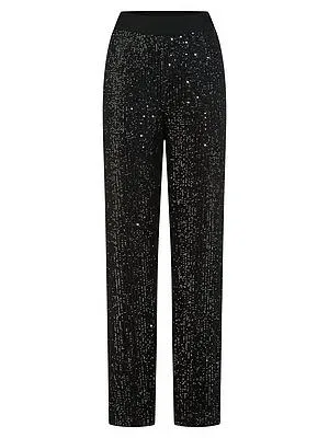 Wide Fit-Hose Emilia Lay schwarz
