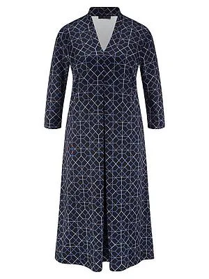 Jersey-Kleid 3/4-Arm Emilia Lay schwarz