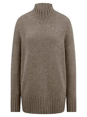 Long-Pullover Peter Hahn beige