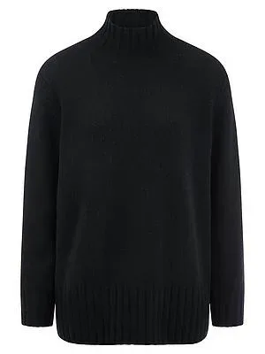 Long-Pullover Peter Hahn schwarz