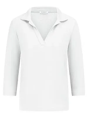 Polo-Shirt 3/4-Arm Peter Hahn weiss
