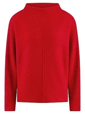 Pullover aus Schurwolle und Kaschmir Peter Hahn rot