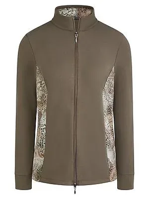 Sweatjacke Peter Hahn grün