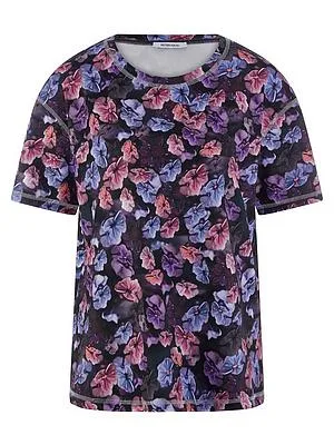 Rundhals-Shirt Peter Hahn blau