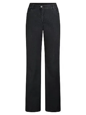 Bootcut-Jeans Emilia Lay schwarz