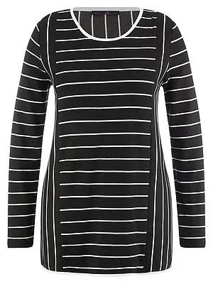 Rundhals-Shirt Emilia Lay schwarz