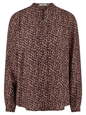 Bluse V-Öffnung Peter Hahn multicolor