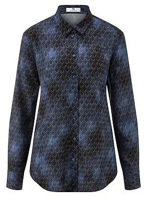 Long-Bluse Peter Hahn blau